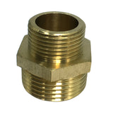 Max 1 icnh Hex Nipple Fitting Adapter Male Thread Water Oil Connector Model_2