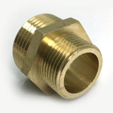Max 1 icnh Hex Nipple Fitting Adapter Male Thread Water Oil Connector Model_2
