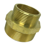 Max Brass Pipe Hex Nipple Fitting Adapter Male Thread Water Connector Model_5