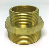 Max Brass Pipe Hex Nipple Fitting Adapter Male Thread Water Connector Model_5