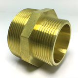 Max Brass Pipe Hex Nipple Fitting Adapter Male Thread Water Connector Model_5