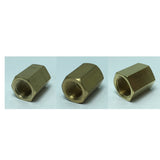 Max 1 Pc Female x Female Brass Thread Adapter Connector G1/8" G1/4" G3/8" DN6