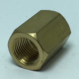 Max 1 Pc Female x Female Brass Thread Adapter Connector G1/8" G1/4" G3/8" DN6