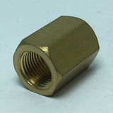 Max 1 Pc Female x Female Brass Thread Adapter Connector G1/8" G1/4" G3/8" DN6
