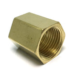 Max 1 Pc 1/2" Double Female Brass Thread Straight Adapter Connector Pipe Fitting