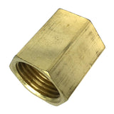 Max 1 Pc 1/2" Double Female Brass Thread Straight Adapter Connector Pipe Fitting