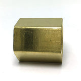 Max 1 Pc 1/2" Double Female Brass Thread Straight Adapter Connector Pipe Fitting