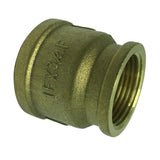 Max 1 Pc Double Female Brass Thread Straight Adapter Connector Fitting DN25xDN20