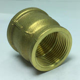 Max 1 Pc Double Female Brass Thread Straight Adapter Connector Fitting DN25xDN20