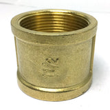 Max 1 Pc Double Female Brass Thread Straight Adapter Connector Pipe Fitting DN40