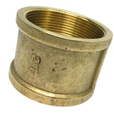 Max 1 Pc Double Female Brass Thread Straight Adapter Connector Pipe Fitting DN50