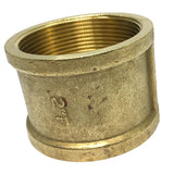 Max 1 Pc Double Female Brass Thread Straight Adapter Connector Pipe Fitting DN50