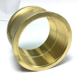 Max 1 Pc Double Female Brass Thread Straight Adapter Connector Pipe Fitting DN50