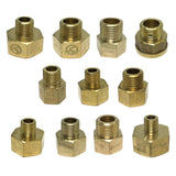 Max 1 Pc Brass Male Female Thread Adapter Connector Fitting Bushing DN6 x DN6