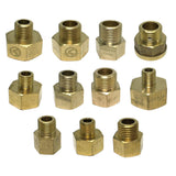 Max 1 Pc Brass Male Female Thread Adapter Connector Fitting Bushing DN6 x DN6