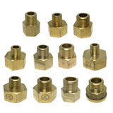 Max 1 Pc Brass Male Female Thread Adapter Connector Fitting Bushing DN6 x DN6