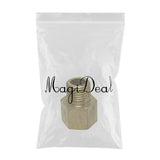 Max 1 Pc Brass Male Female Thread Adapter Connector Fitting Bushing DN6 x DN6