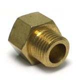Max 1 Pc Brass Male Female Thread Adapter Connector Fitting Bushing DN8 x DN8
