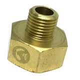 Max 1 Pc Brass Male Female Thread Adapter Connector Fitting Bushing DN8 x DN15