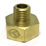 Max 1 Pc Brass Male Female Thread Adapter Connector Fitting Bushing DN8 x DN15
