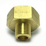 Max 1 Pc Brass Male Female Thread Adapter Connector Fitting Bushing DN8 x DN15
