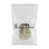 Max 1 Pc Brass Male Female Thread Adapter Connector Fitting Bushing DN15 x DN15
