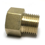 Max 1 Pc Brass Male Female Thread Adapter Connector Fitting Bushing DN15 x DN15