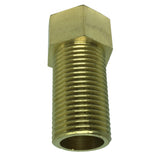 Max 1 Pc 1/2" Brass Male Female Thread Straight Adapter Connector Fitting 50mm