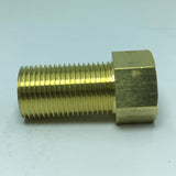Max 1 Pc 1/2" Brass Male Female Thread Straight Adapter Connector Fitting 50mm