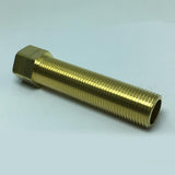 Max 1 Pc 1/2" Brass Male Female Thread Straight Adapter Connector Fitting 100mm