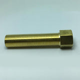 Max 1 Pc 1/2" Brass Male Female Thread Straight Adapter Connector Fitting 100mm