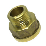 Max 1 Pc Brass Male Female Thread Adapter Connector Fitting Bushing DN15 x DN20