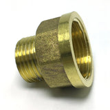 Max 1 Pc Brass Male Female Thread Adapter Connector Fitting Bushing DN15 x DN20