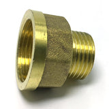 Max 1 Pc Brass Male Female Thread Adapter Connector Fitting Bushing DN15 x DN20