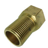 Max 1 Pc 3/4" Brass Male x Female Thread Straight Adapter Connector Fitting 50mm