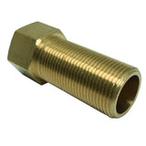 Max 1 Pc 3/4" Brass Male x Female Thread Straight Adapter Connector Fitting 70mm