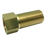 Max 1 Pc 3/4" Brass Male x Female Thread Straight Adapter Connector Fitting 70mm