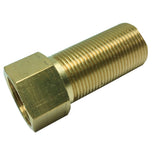 Max 1 Pc 3/4" Brass Male x Female Thread Straight Adapter Connector Fitting 70mm