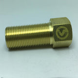 Max 1 Pc 3/4" Brass Male x Female Thread Straight Adapter Connector Fitting 70mm