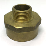 Max 1 Pc Brass Male to Female Thread Adapter Connector Pipe Fitting DN32 x DN 20