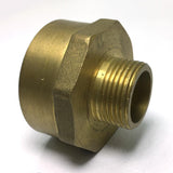 Max 1 Pc Brass Male to Female Thread Adapter Connector Pipe Fitting DN32 x DN 20