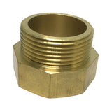 Max 1 Pc Brass Male to Female Thread Adapter Connector Pipe Fitting DN32 x DN 32