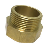 Max 1 Pc Brass Male to Female Thread Adapter Connector Pipe Fitting DN32 x DN 32