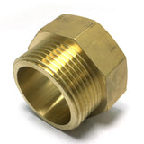 Max 1 Pc Brass Male to Female Thread Adapter Connector Pipe Fitting DN32 x DN 32