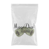 Max 1 Pc G1/4" Double Female Elbow 90Degree Brass Adapter Connector Pipe Fitting