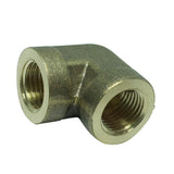 Max 1Pc DN8 1/4" Female x Female Elbow Brass Adapter Connector Pipe Tube Fitting