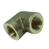 Max 1Pc DN8 1/4" Female x Female Elbow Brass Adapter Connector Pipe Tube Fitting