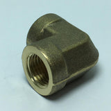 Max 1Pc DN8 1/4" Female x Female Elbow Brass Adapter Connector Pipe Tube Fitting