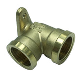 Max 1Pc 1/2" Female Elbow Brass Adapter Coupler Connector Pipe Fitting with Base
