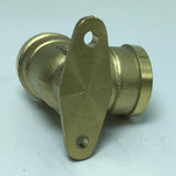 Max 1Pc 1/2" Female Elbow Brass Adapter Coupler Connector Pipe Fitting with Base